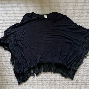 L Space Swim Fringe Top